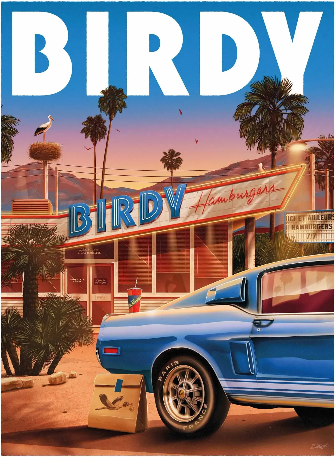 BookNoFees: スナックバー – Birdy – Paris – Birdy、写真1