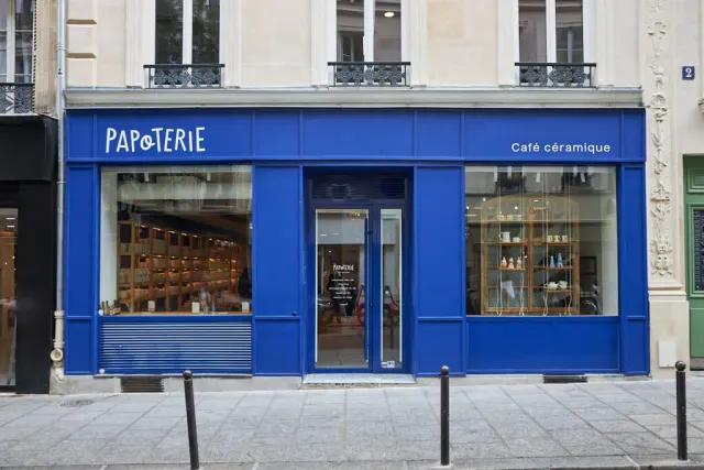 BookNoFees: カフェ – La Papoterie – Paris – La Papoterie、写真2